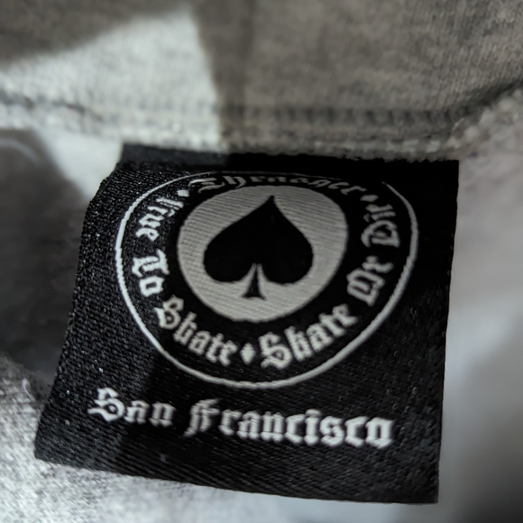 Thrasher Magazine Hoodie w/flames Spell Out men's S - Picture 5 of 5